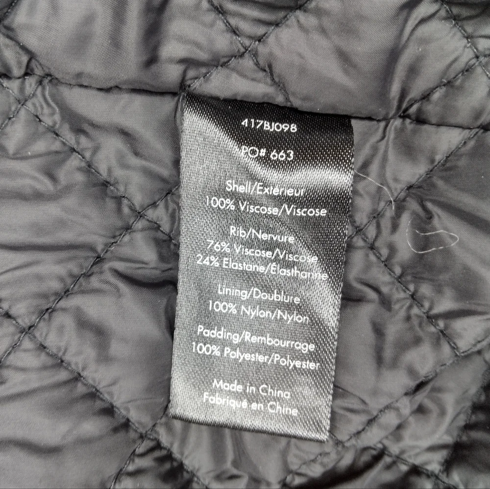 Elizabeth & James Royan Bomber Jacket Metallic Size S